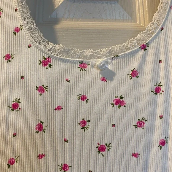 SKIMS Soft Lounge Lace Scoop Neck Maxi Dress - Picture 5 of 8